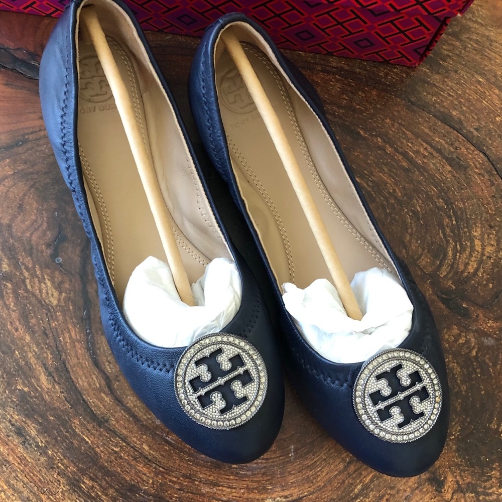 Tory Burch Royal navy ballet flats